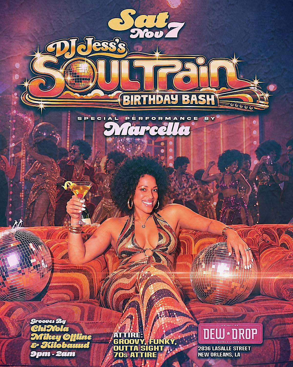 DJ Jess's Soul Train Birthday Bash