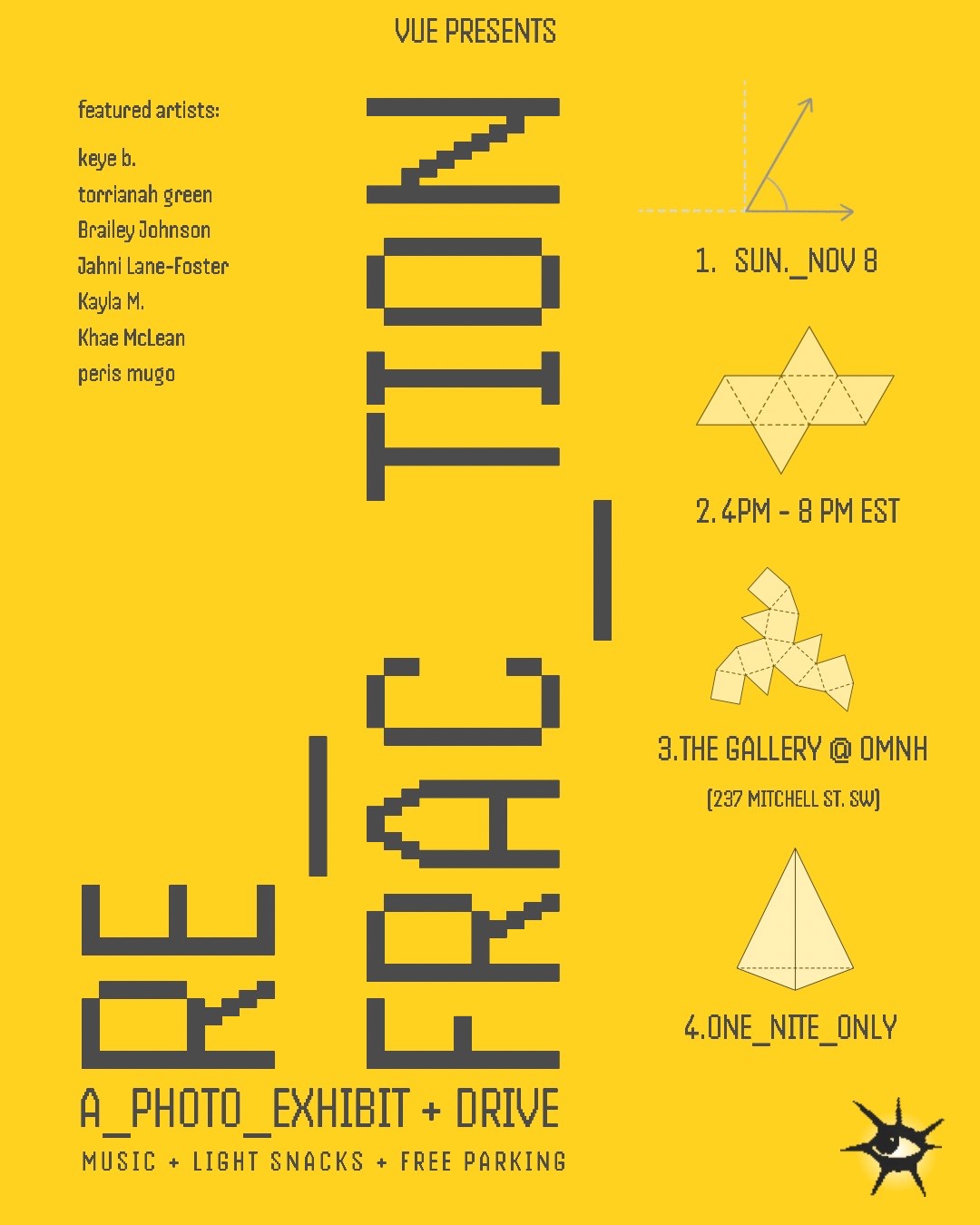 REFRACTION:  A Photo Exhibit + Drive