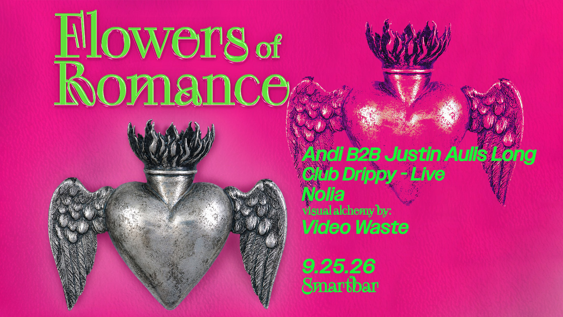 Flowers of Romance feat. Andi b2b Justin Aulis Long - Club Drippy (Live) - Nolia