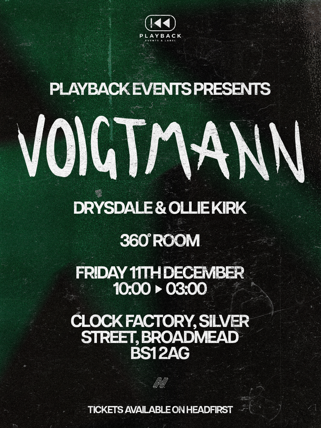Playback Events presents: Voigtmann