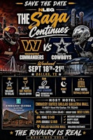 Round Trip Bus &Hotel Saga Continues Washington Vs. Dallas Weekend.