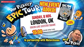 Join Dog Man Creator Dav Pilkey on his Epic Tour!