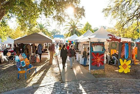 New Orleans Outdoor Art, Handmade Goods & Local Flavors