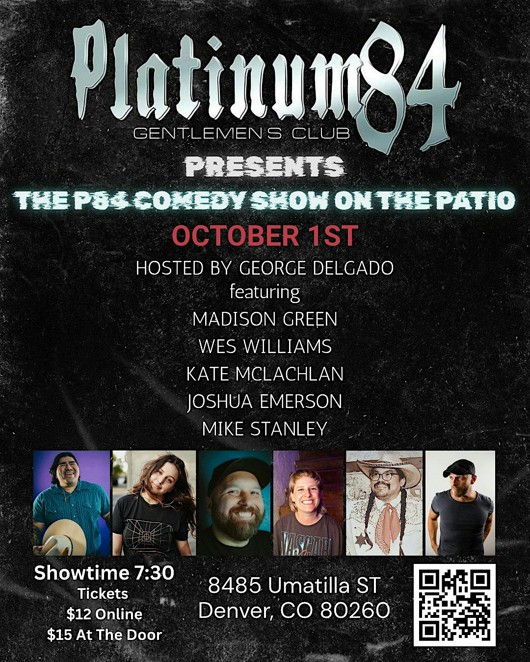 The P84 Comedy Show on The Patio