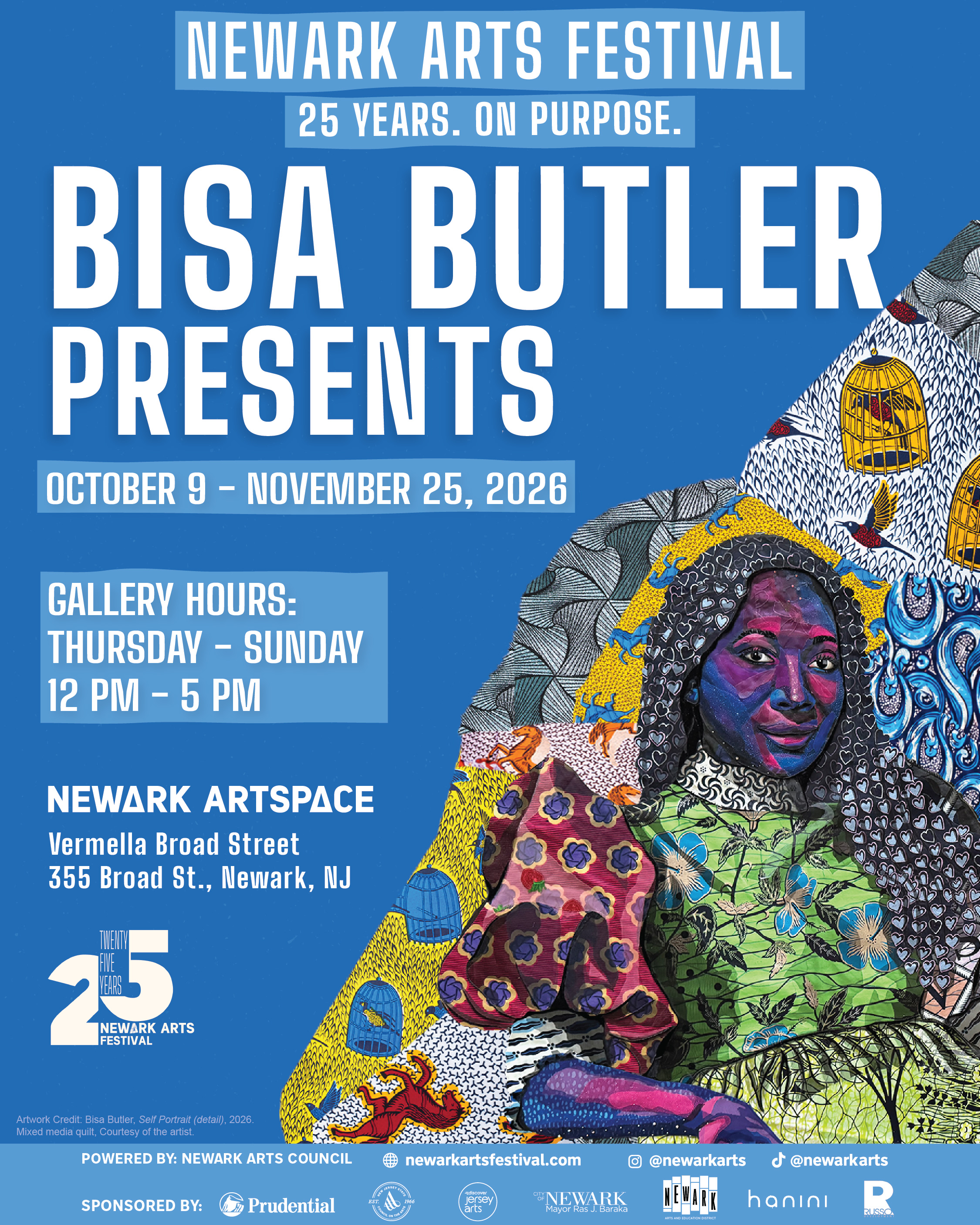 Newark Arts Festival - Bisa Butler Presents: A Newark Arts Festival Exhibition