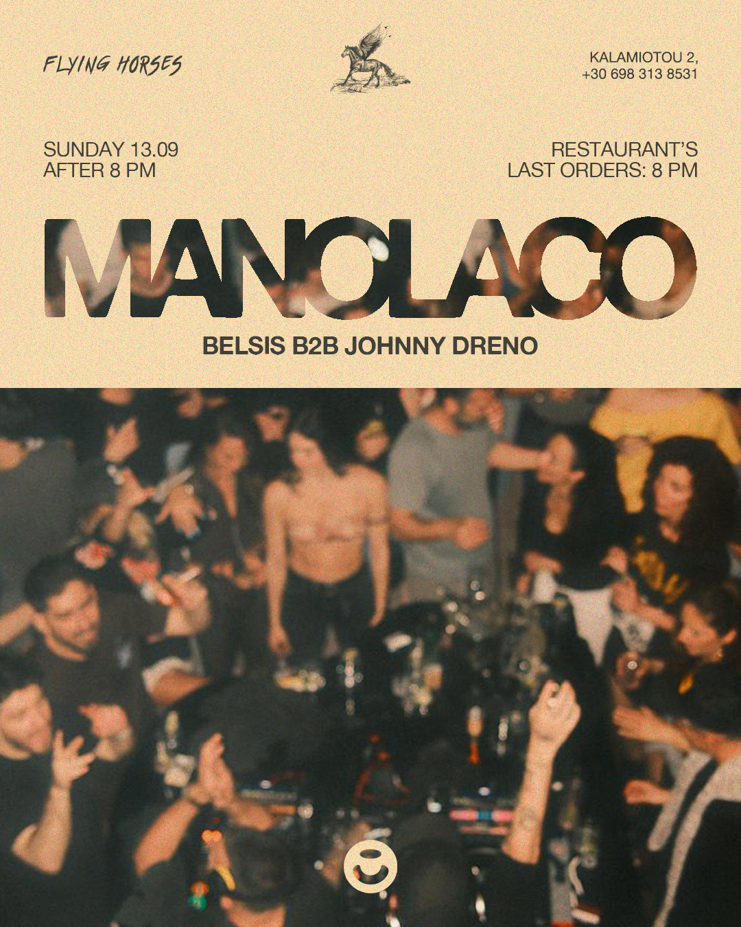 Manolaco, Johnny Dreno b2b Belsis at Flying Horses