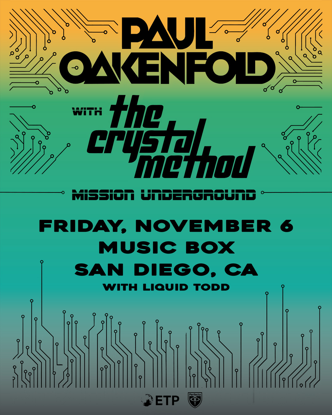 Paul Oakenfold + The Crystal Method