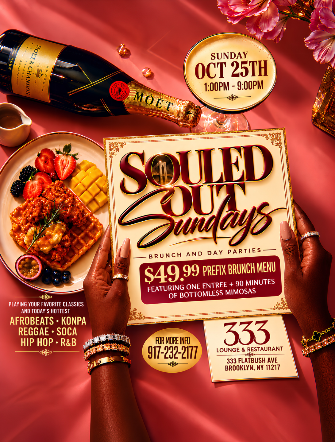 Souled Out Sundays Brunch And Day Party At 333 Lounge NYC