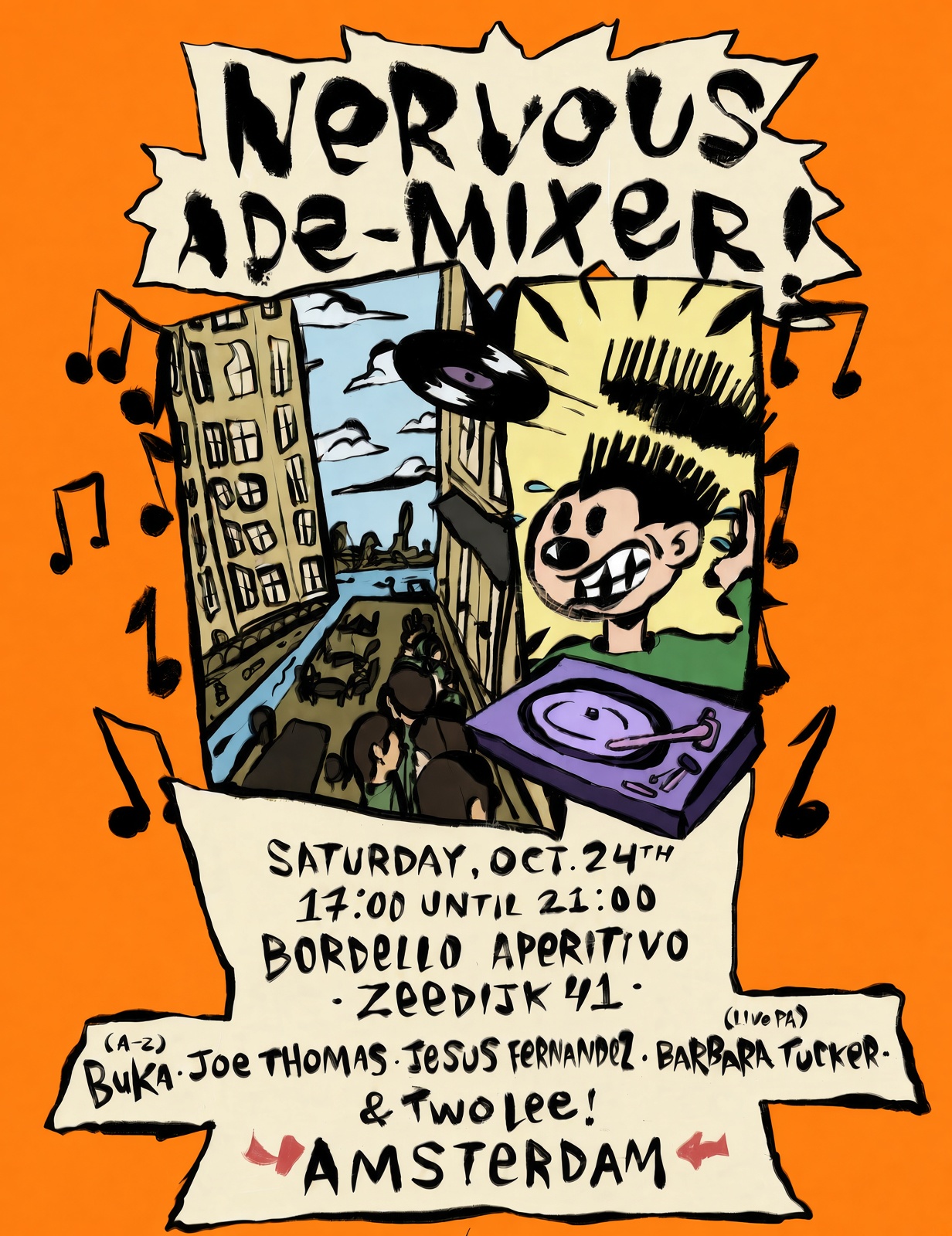 Nervous Records ADE Mixer 2026