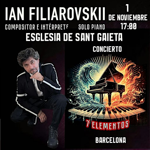 Ian Filiarovskii. Concert solo piano  «Seven Elements».