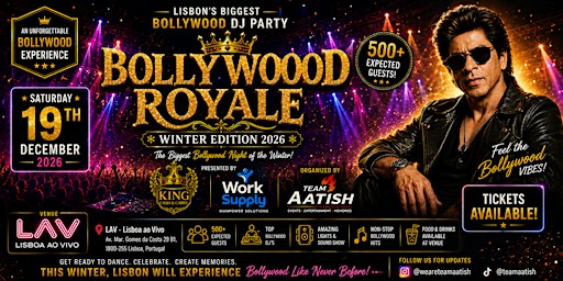 Bollywood Royale Party 2026 Event by Team Aatish