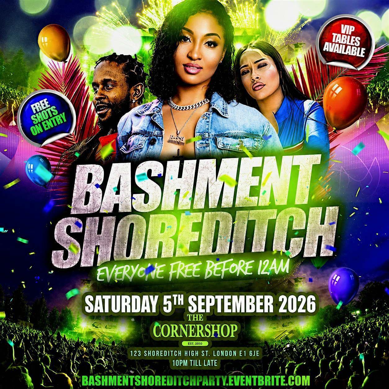 Soca vs Dancehall Shoreditch – Everyone Free Before 12AM