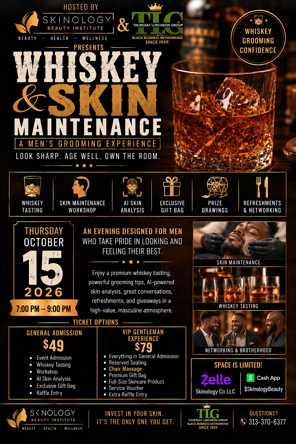 Whiskey & Skin Maintenance