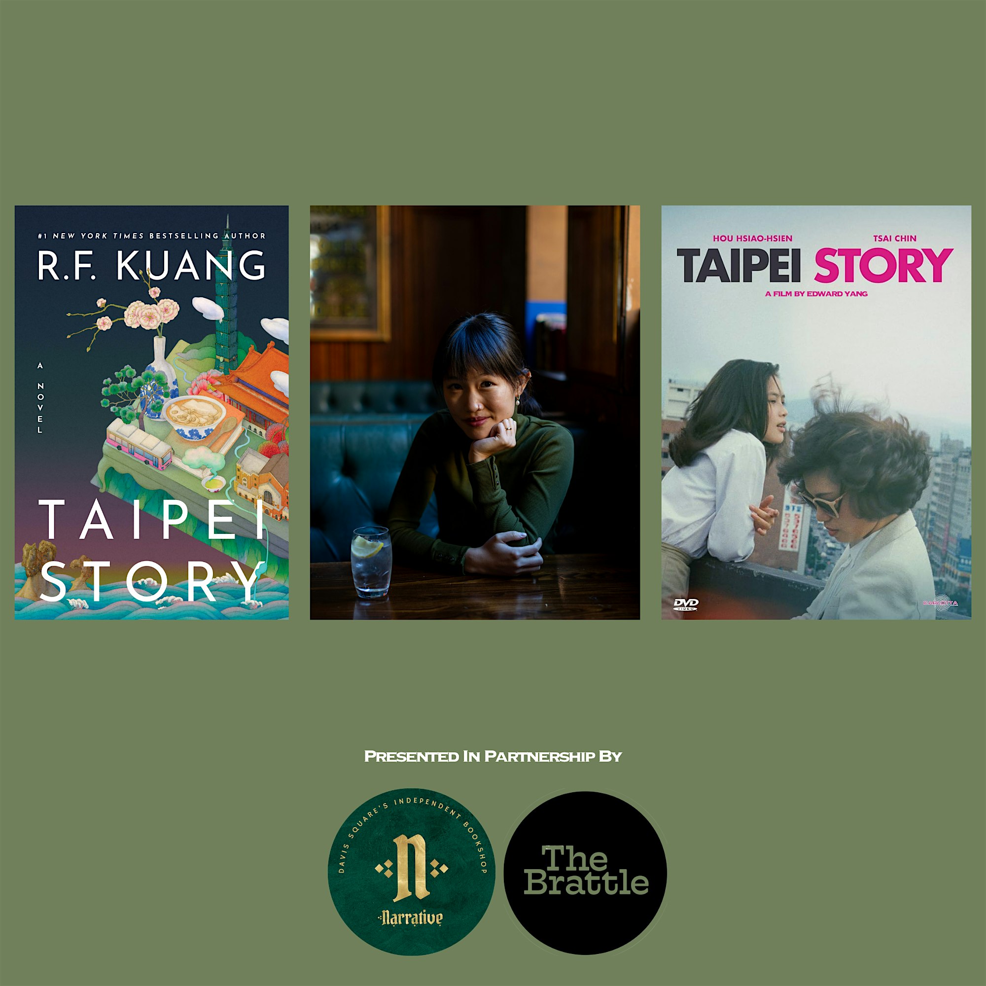 Narrative, Two Ways: Taipei Story, With R. F. Kuang