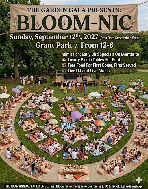 BLOOM-NIC  (The Outdoor Social Picnic )