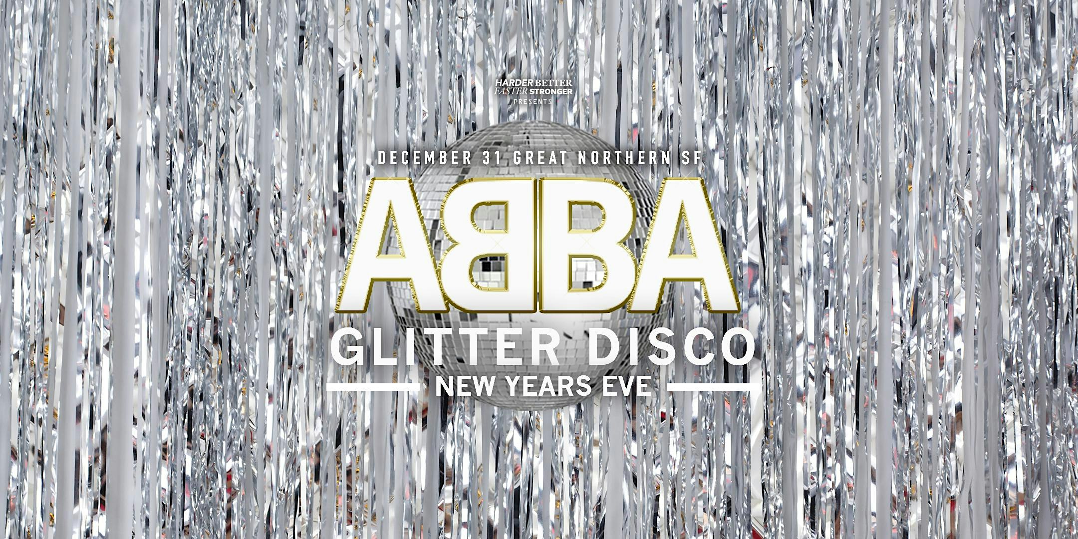 Dancing Queen ABBA Glitter Disco NYE Extravaganza
