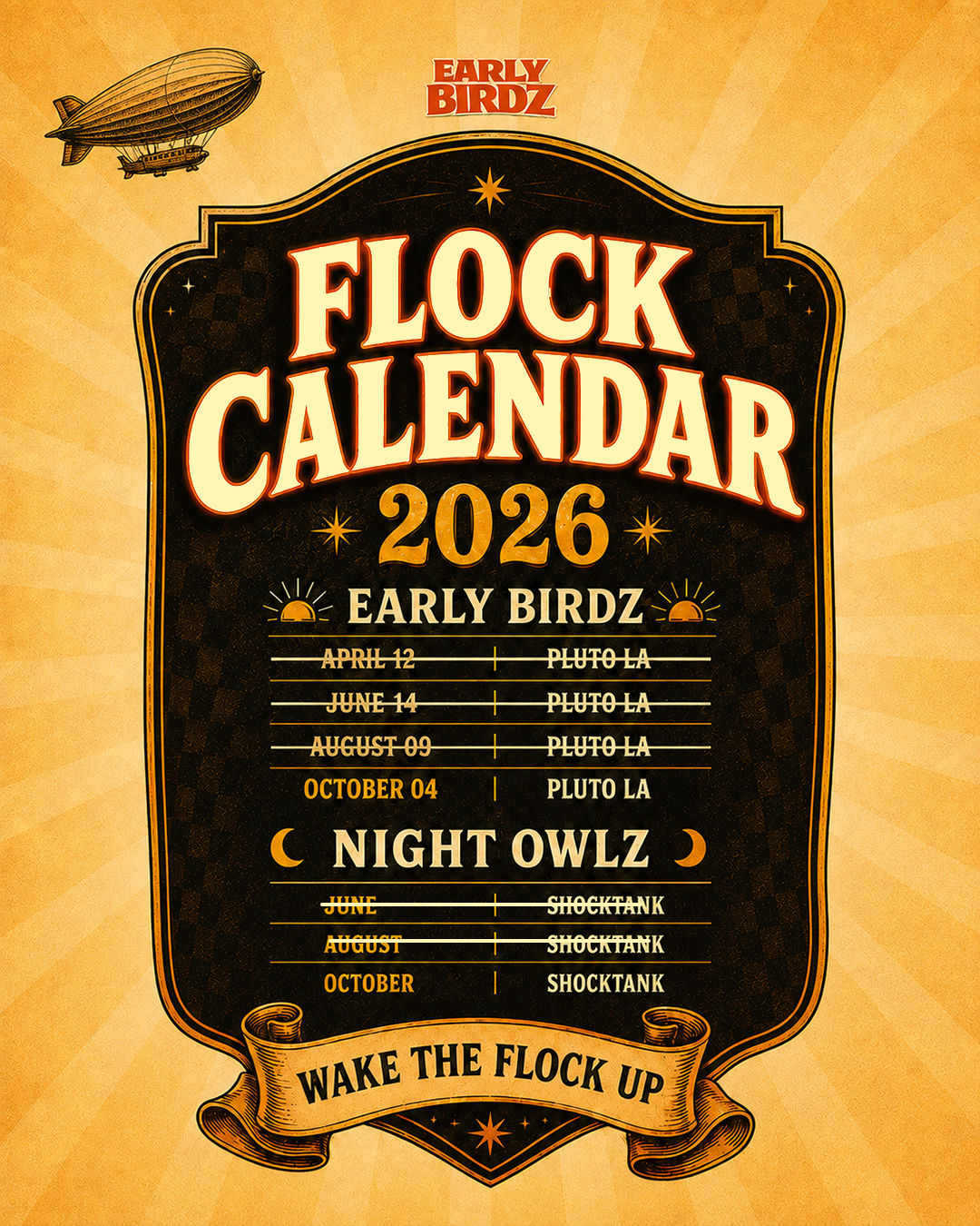 EARLY BIRDZ - Flight 013 / LA Penthouse Rave