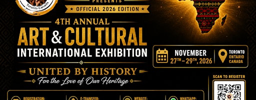 4th Annual Art and Cultural International  Exhibition 2026