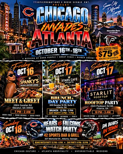 773EpicPromotions X Reese Sconie Ent. Chicago Invades Atlanta