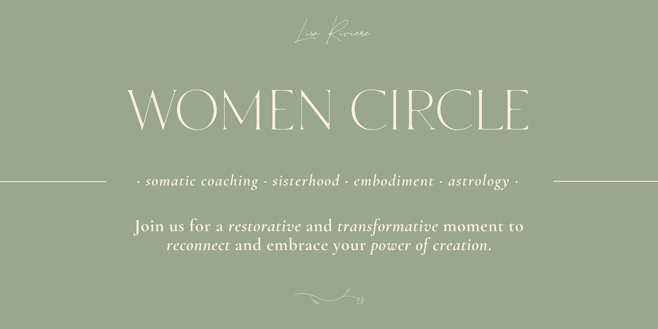 Women's Circle