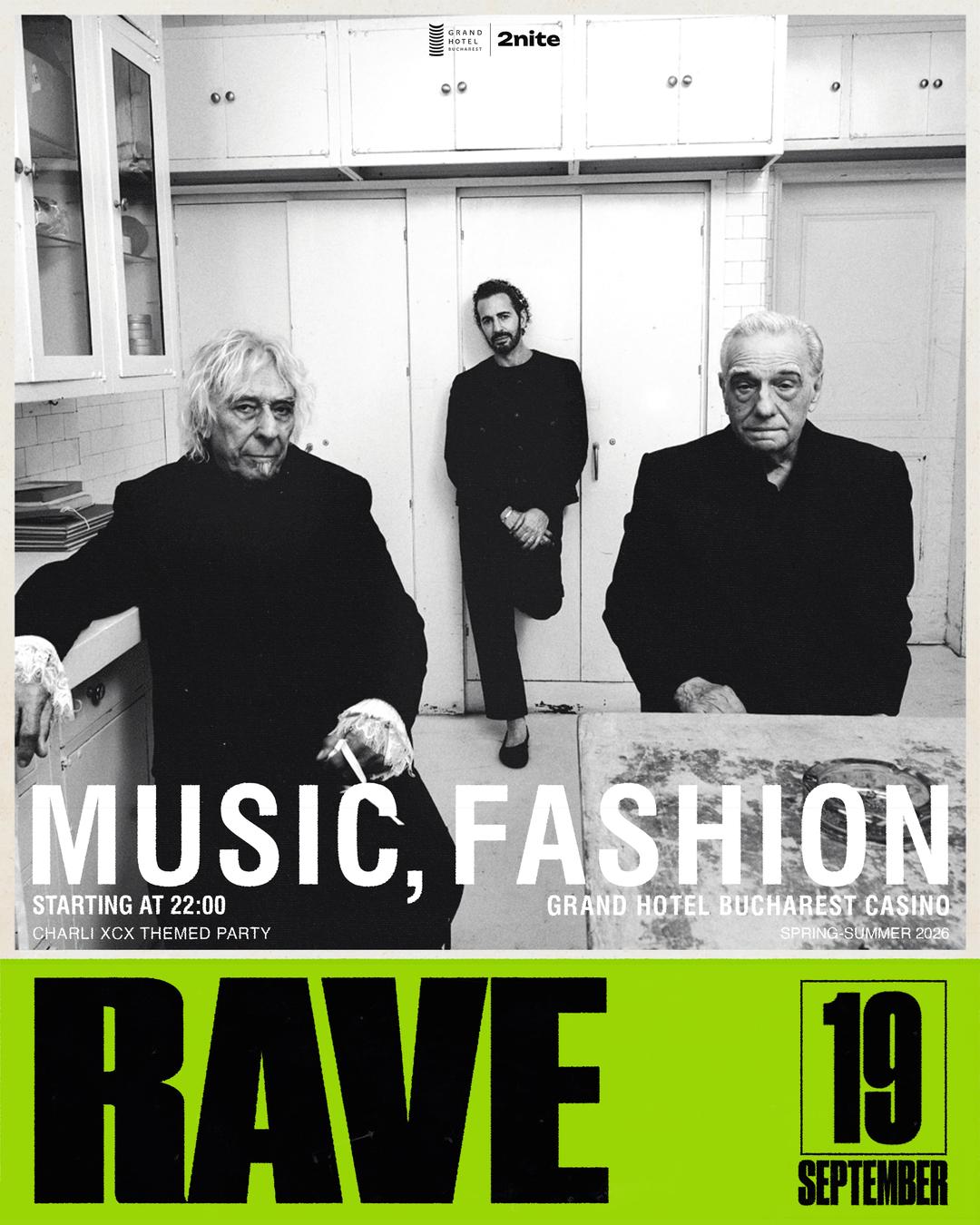 MUSIC, FASHION, RAVE