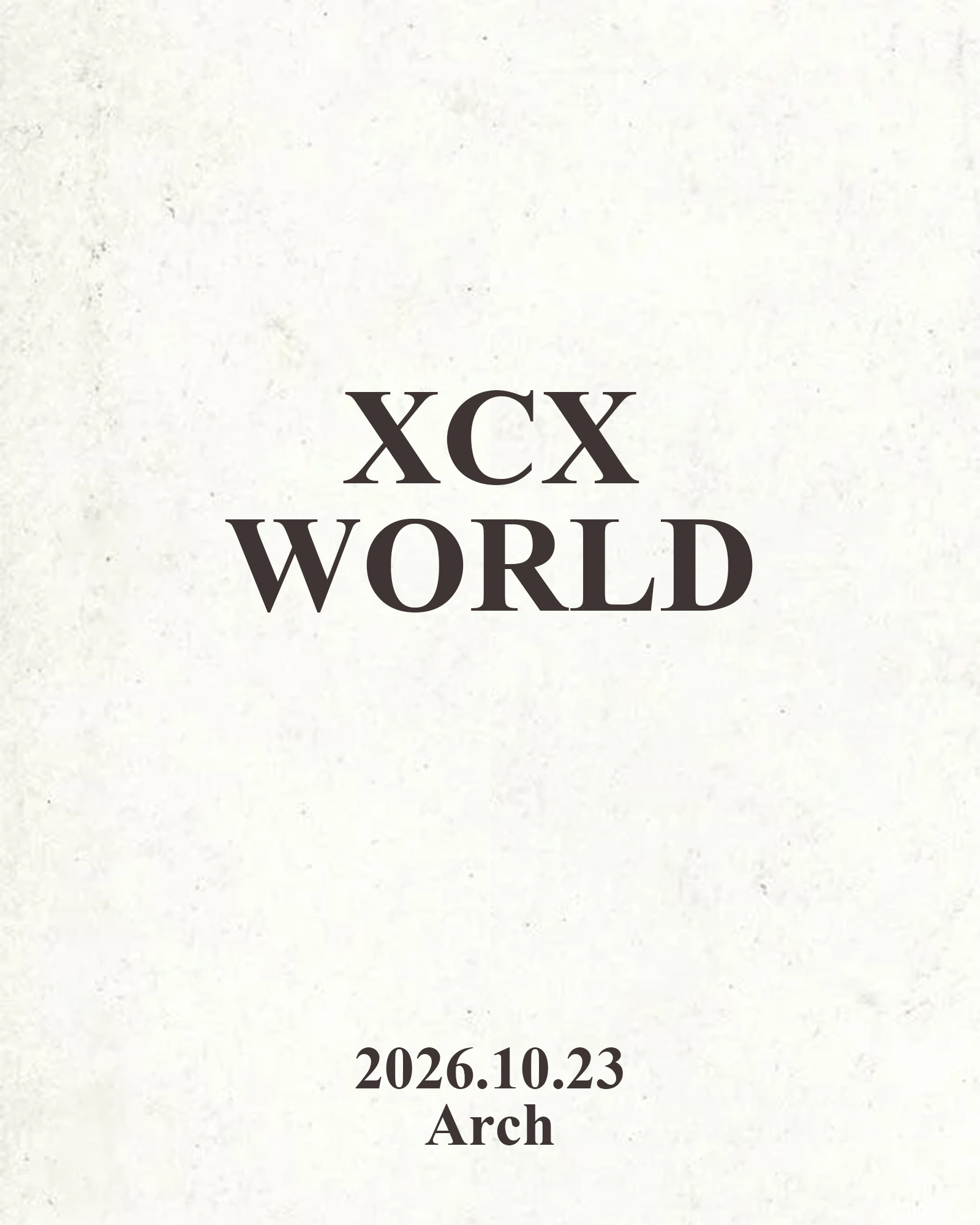 XCX WORLD