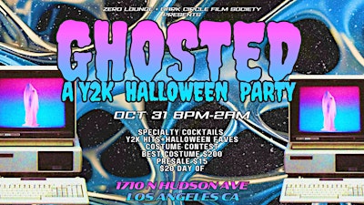 GHOSTED: A Y2K Halloween Party in Hollywood