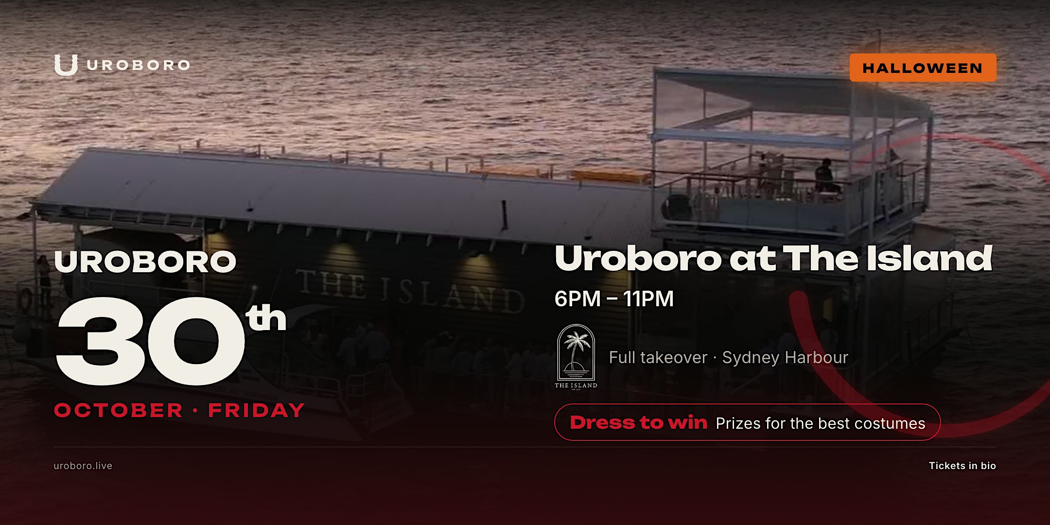 The Island Sydney: Halloween Special with UROBORO