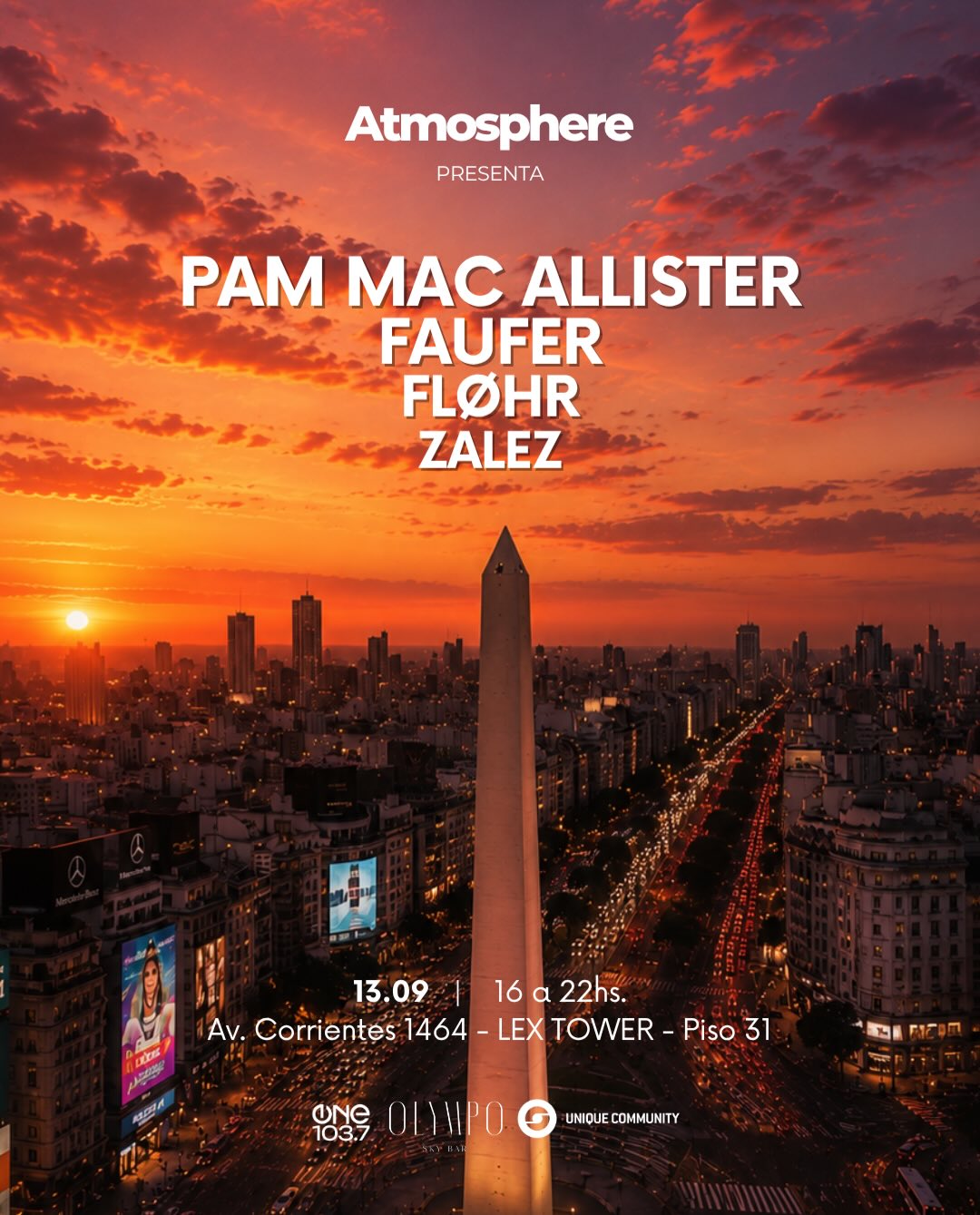 Pam Mac Allister - Sunset Atmosphere, Olympo Sky Lex Tower