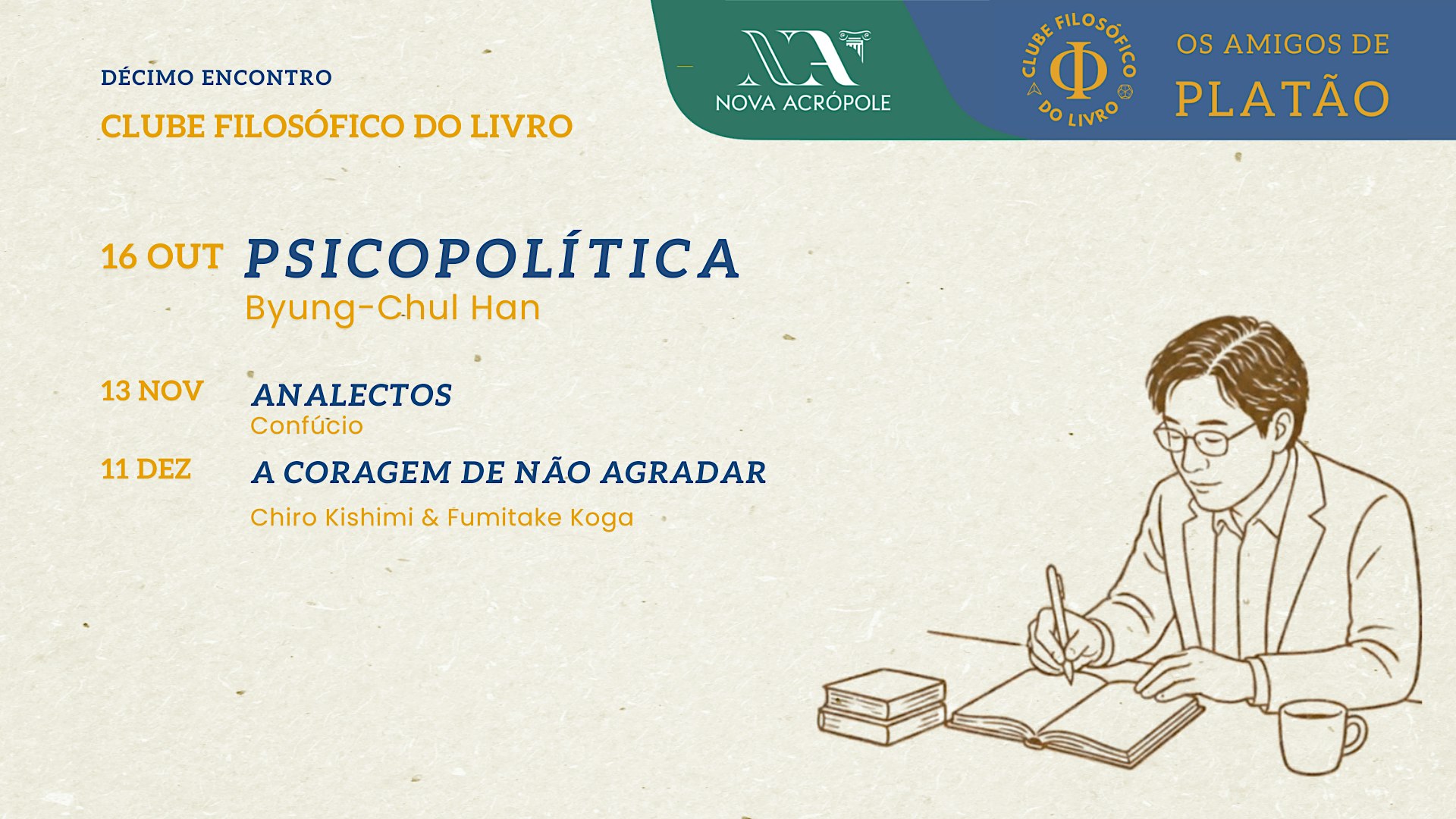 Clube Filosófico do Livro - Psicopolítica