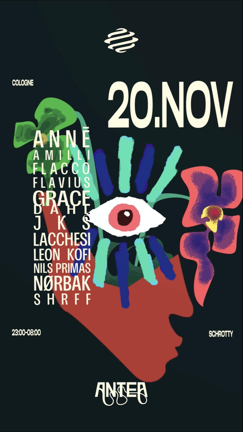 ANTEA with Anne, Grace Dahl, Lacchesi, Norbak, JKS, Flavius, Leon Kofi, Nils Primas, FLACCO