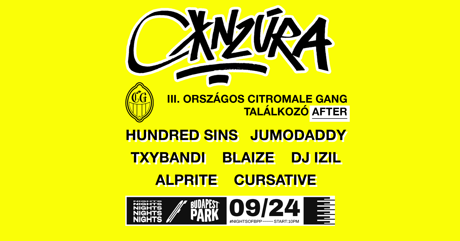 C*NZÚRA: III. OCGT After