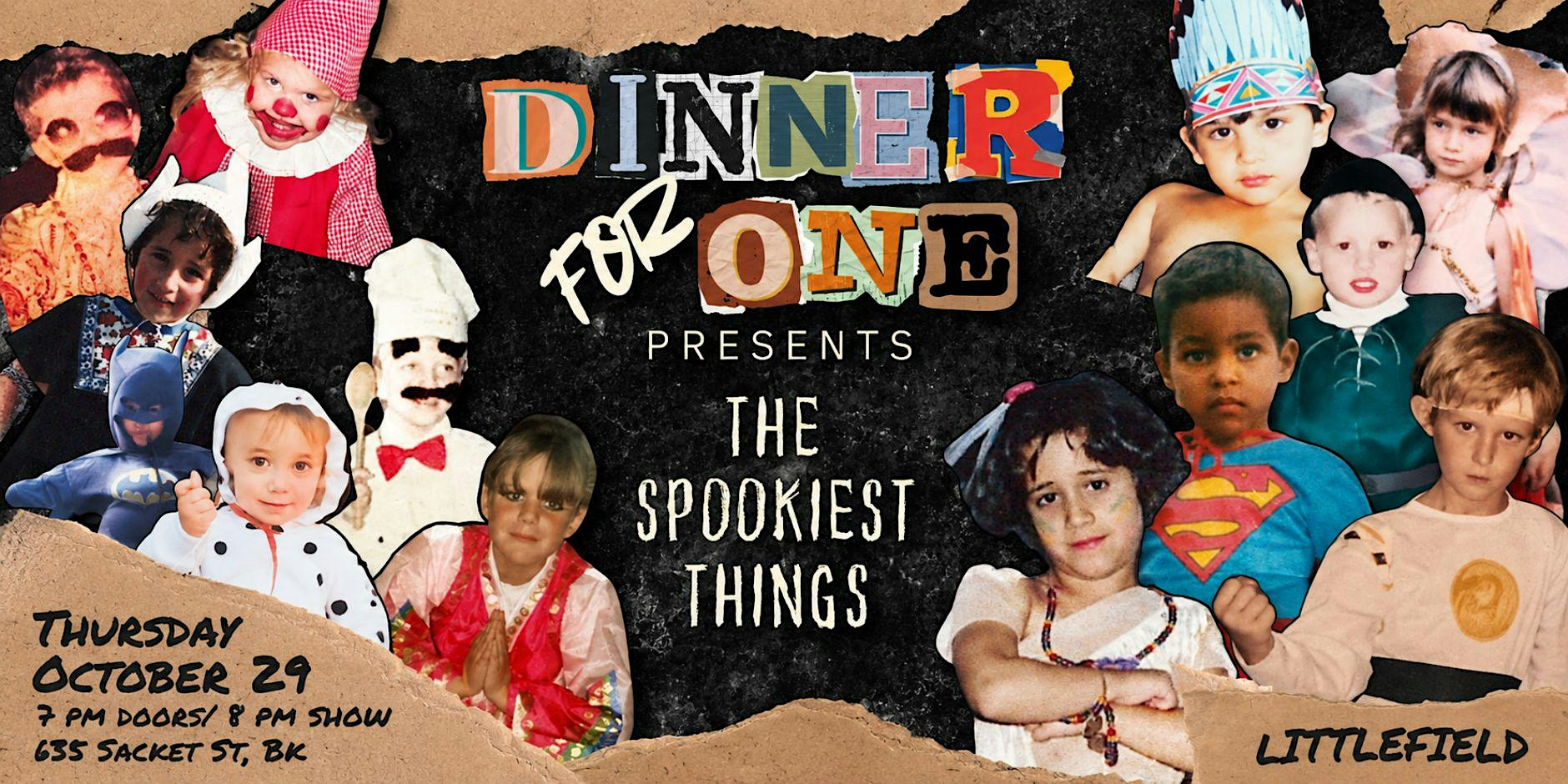 Dinner for One Presents: The Spookiest Things