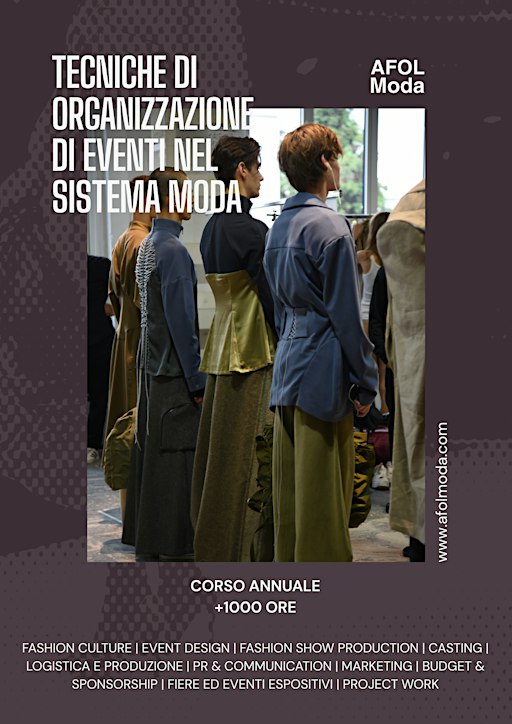 Presentazione corso IFTS di AFOL Moda
