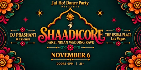 SHAADICORE: Fake Indian Wedding Rave | DJ Prashant | Las Vegas