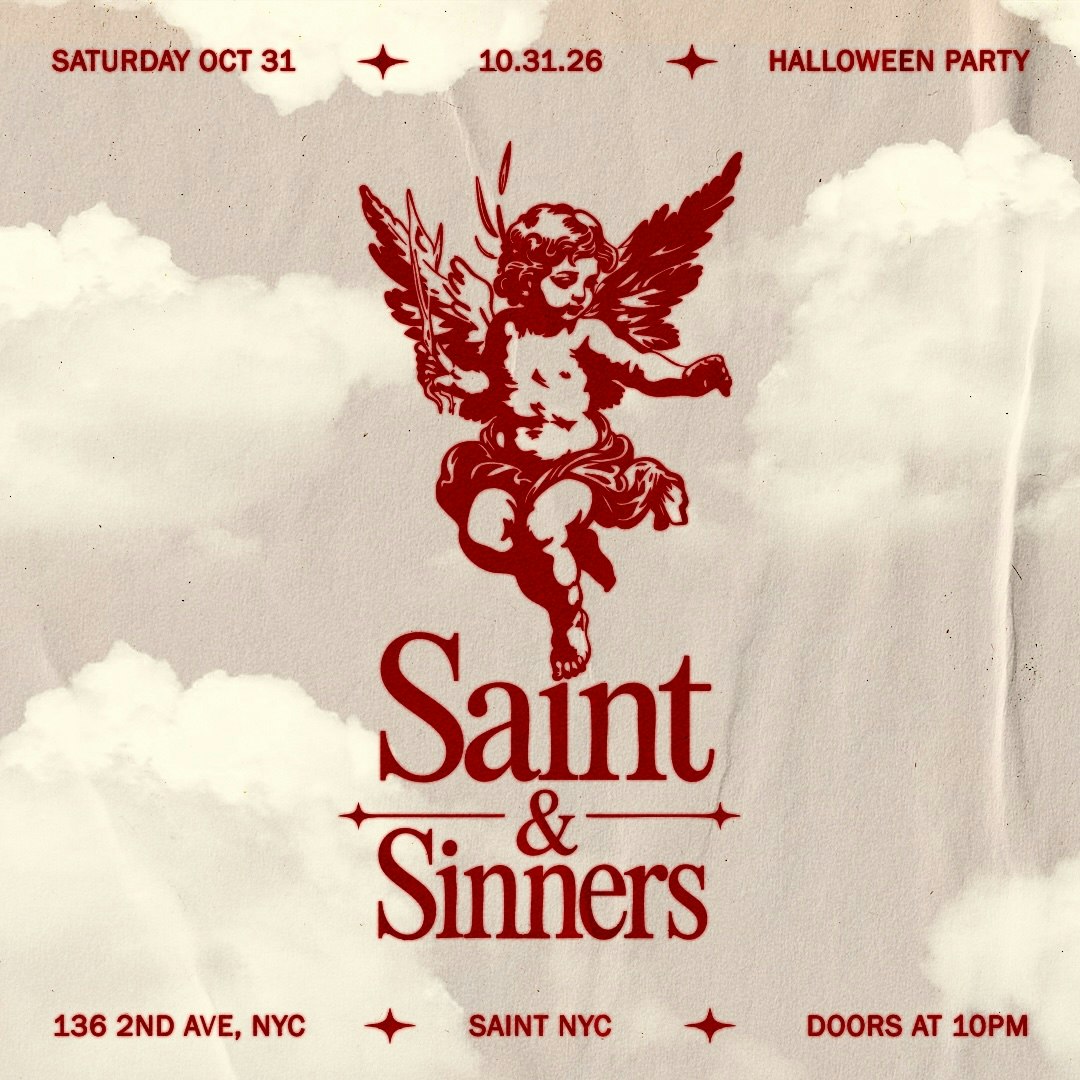 Saint & Sinners Halloween - 10/31