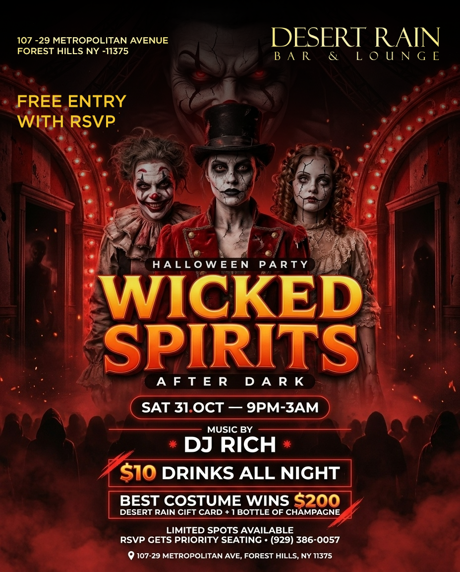 Wicked Spirits After Dark – Halloween Party