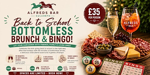 Bottomless Brunch, Bingo & Boards at Alfreds Bar