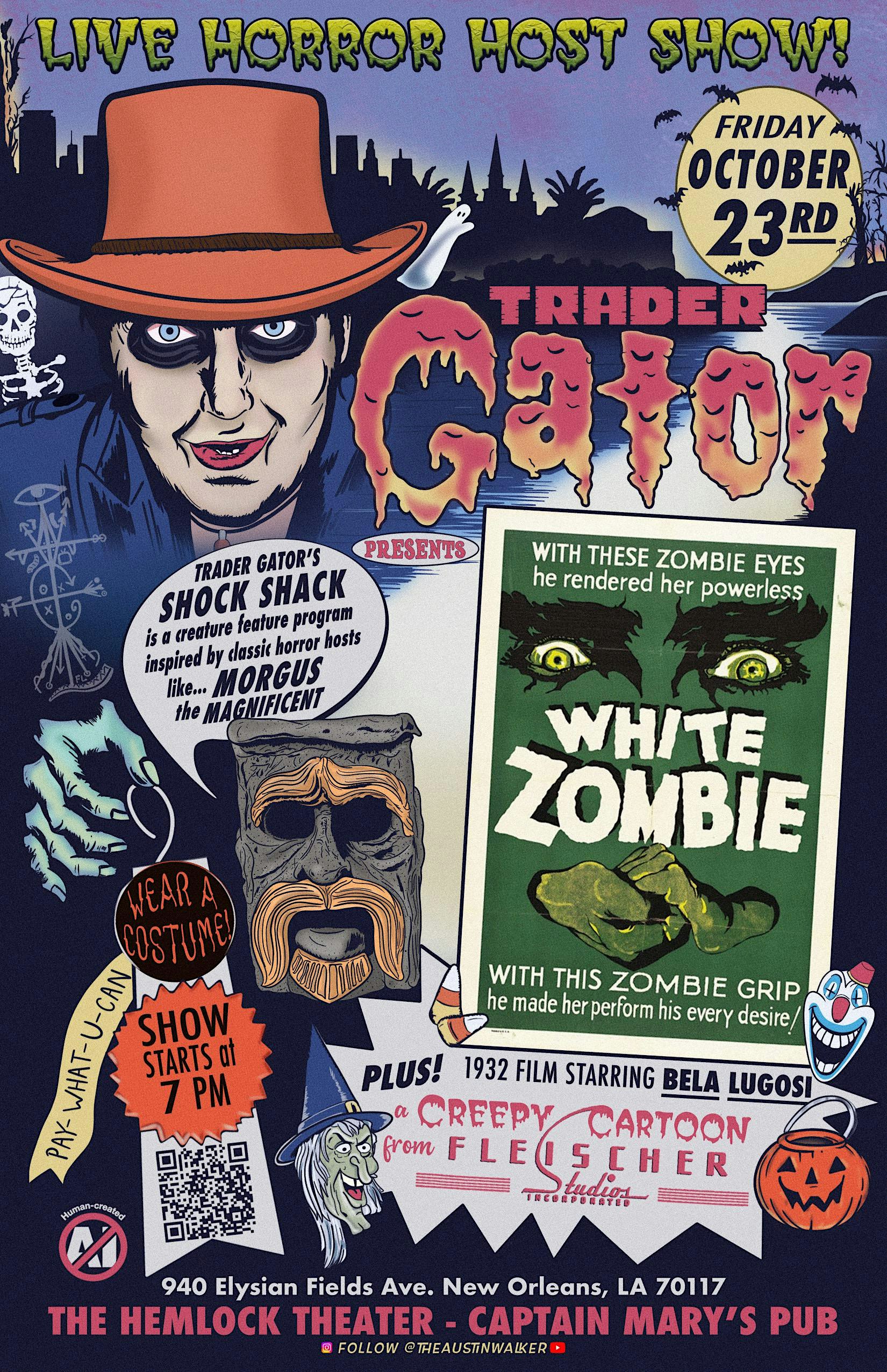 Trader Gator's Shock Shack — New Orleans, LA