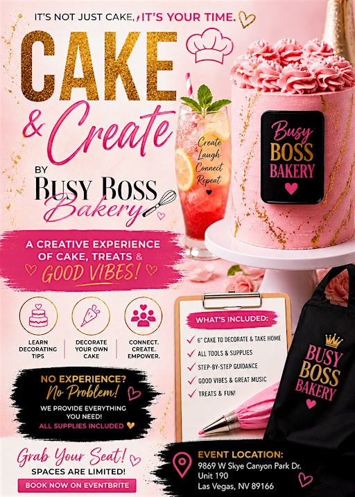 Busy Boss Bakery LV Cake & Create