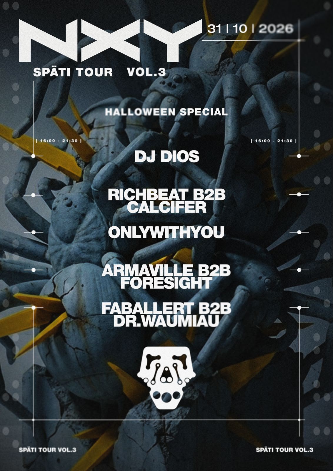 NOXYS Späti Tour VOL. 3 with Späti 4 You - FREE RAVE (Halloween Edition)