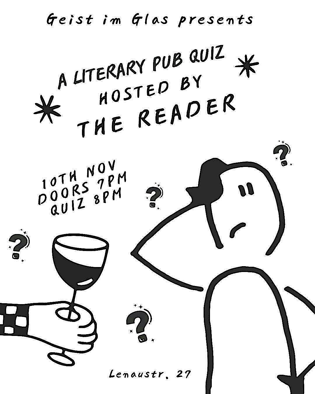 A Literary Pub Quiz