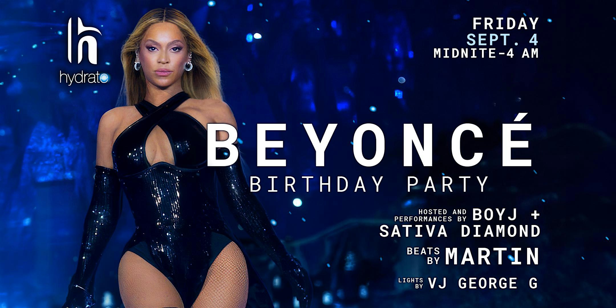 Beyoncé's Birthday Party featuring MARTIN!