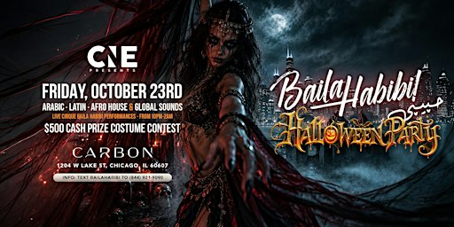 Baila Habibi حبيبي Halloween Party CHICAGO