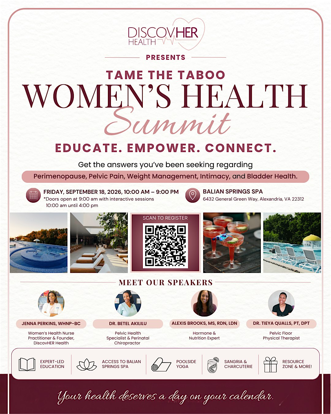 Tame the Taboo: Women’s Health Summit