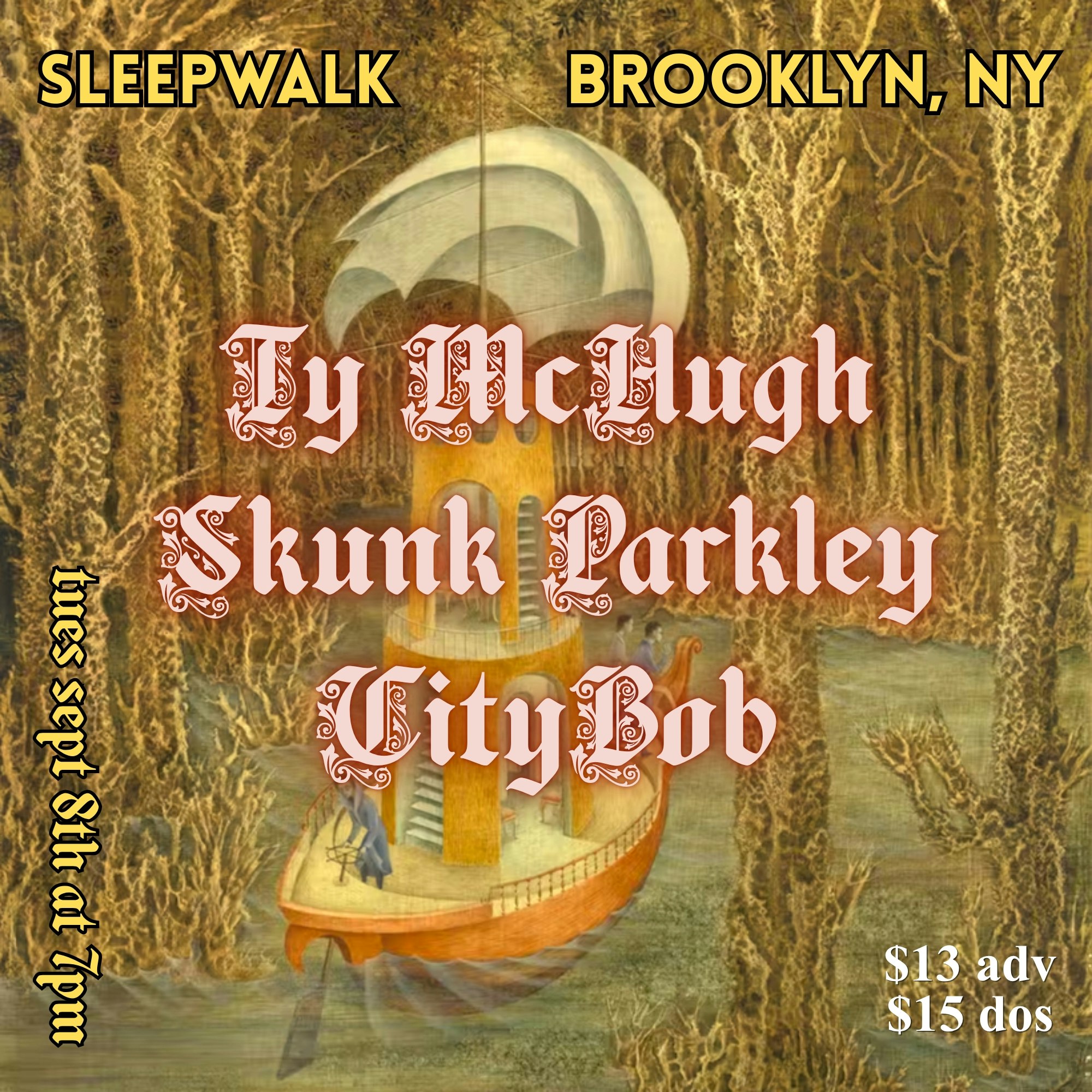 Ty McHugh, Skunk Parkley, CityBob