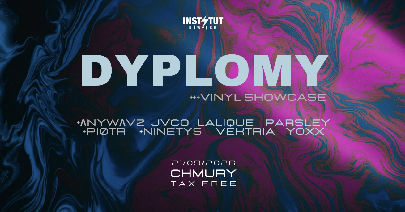 Instytut Dźwięku: DYPLOMY + vinyl showcase