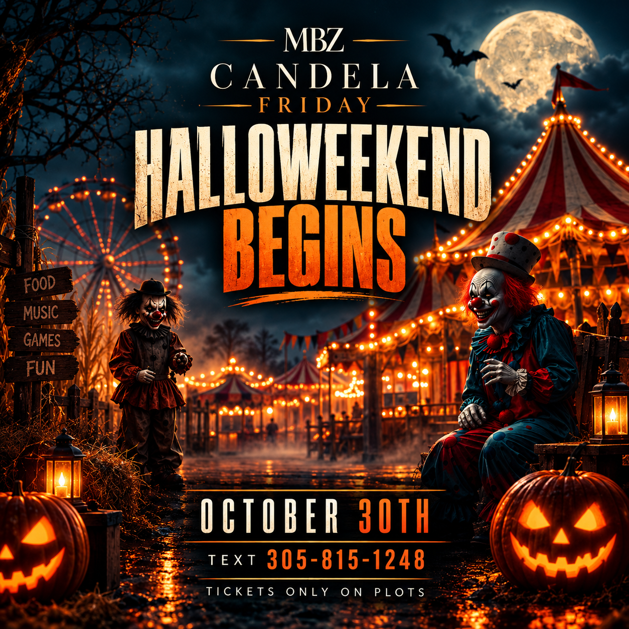Halloween Begins 🎈 at Candela Friday