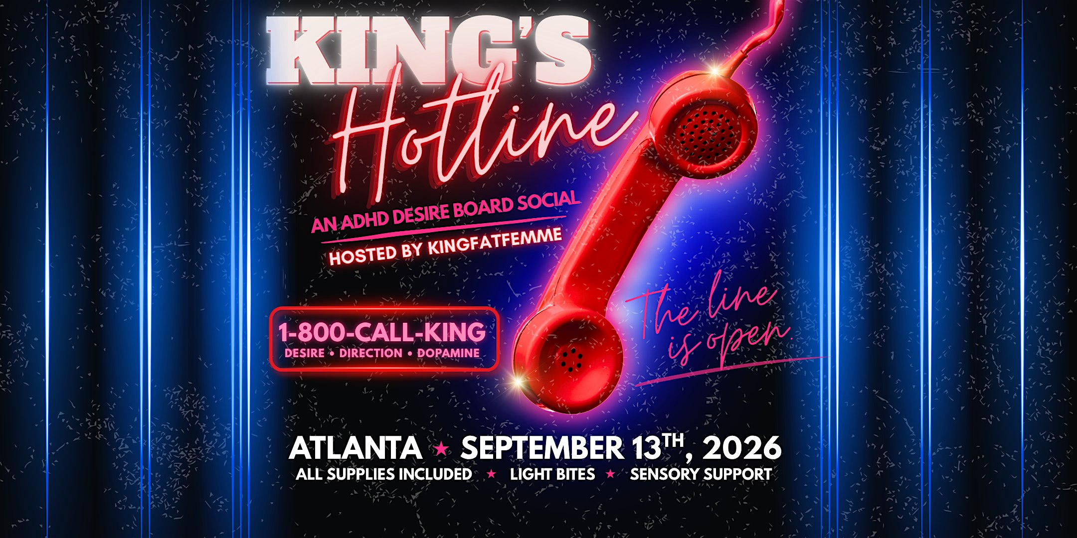 King’s Hotline: An ADHD Desire Board Social