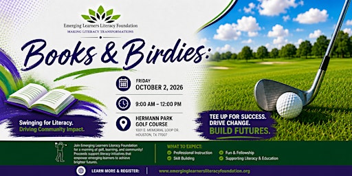 Books & Birdies Golf Clinic